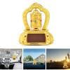 Restokki Prayer Wheel, Car Spinning Prayer Wheel Tibetan Tibet Buddhist Solar Energy Spinning Prayer Wheel for Car Interior Decoration view 4