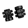 Aluminum 17mm Hex Wheel Hub Adapters for 1/10 Traxxas Summit Losi Baja Rey (Set of 4) (Black) view 4