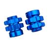 Aluminum 17mm Hex Wheel Hub Adapters for 1/10 Traxxas Summit Losi Baja Rey (Set of 4) (Navy Blue) view 4
