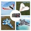 ATA HOBBY Eighteenup Radiolink Byme-D 3 Channels RC Delta Flight Controller with Gyroscope 3 Flight Modes Airplane Stabilizer for Delta Wing RC Plane Paper Plane SU27 F22 Aircraft view 2