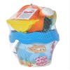 Simba 107114563 Bucket Set Ocean 6 Pieces Height 16 cm Diameter 17 cm Sand Toy Sand Mould Rake, Shovel, Waterer, Bucket, Sieve view 3