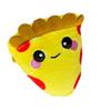 Squeezamals World of Food- New York Pizza Kids Playset- 4 pc Food Plush Toy- Includes Scented Food Mini Plushies for Toddler Pretend Play, Made with, Safe Materials, Multi-Color, (SQ01576) view 3