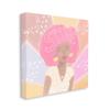 Stupell Industries Playful Shine Phrase Girl with Afro Rainbow Stars view 2