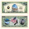 American Art Classics Pack of 25 - US Navy Commemorative Million Dollar Bill - Great Gift for Naval Personnel view 1