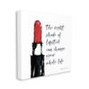 Stupell Industries Right Shade Lipstick Change Whole Life Fashion Phrase view 2