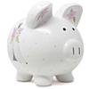 Child to Cherish Ceramic Piggy Bank for Girls, Pink Bohemian view 1