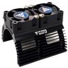 NHX RC V2 Heatsink WTwin High Speed Tornado 28000 RPM Cooling Fan1/8 MotorBlack, Black view 1