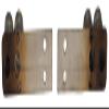 NHX RC Stainless Steel Dual Muffler Exhaust Pipe 2pcs 1/10 Scale Accessory view 3