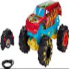 Hot Wheels RC Monster Trucks HW Demo Derby in 1:15 Scale, Remote-Control Toy Truck with Terrain Action Tires view 1