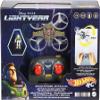 Hot Wheels RC Space Ranger Jetpack & Buzz Lightyear Figure, Remote-Control Flying Ship from Mattel Disney Pixar Movie Lightyear view 1