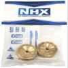 NHX RC 30g Brass Wheels (2Pcs) : Axial SCX24 view 3