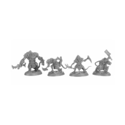 Mini - Reaper Bones Black 44148 Wererats