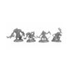 Mini - Reaper Bones Black 44148 Wererats view 1