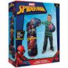 Hedstrom Spiderman Bop Bag Inflatable Punching Bag & Gloves Set, 36 Inch, (56-82274) view 2