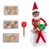 The Elf on the Shelf PJ and Baker Set - Itty Bitty Baker with Spatula, Apron, Mixing Bowl, Cookie Trays and Donut PJ Set - 8 Piece Value Multipack view 3