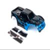Custom Body Muddy Blue Style Compatible for V1 Traxxas Maxx 1/10 4X4 4WD Truck Shell Cover(Truck not Included) MX-MBL-01 view 1