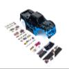 Custom Body Muddy Blue Style Compatible for V1 Traxxas Maxx 1/10 4X4 4WD Truck Shell Cover(Truck not Included) MX-MBL-01 view 2