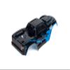 Custom Body Muddy Blue Style Compatible for V1 Traxxas Maxx 1/10 4X4 4WD Truck Shell Cover(Truck not Included) MX-MBL-01 view 4