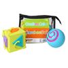 Fat Brain Toys Lil Dimpl Keychain - Orange - Popping Fidget Toy for Kids & Adults view 3