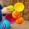 Fat Brain Toys Lil Dimpl Keychain - Orange - Popping Fidget Toy for Kids & Adults view 4