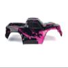 Custom Body Muddy Hot Pink Style Compatible for V1 Traxxas Maxx 1/10 4X4 4WD Truck Shell Cover(Truck not Included) MX-MHP-01 view 3