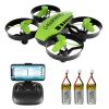 Cheerwing CW10 Mini Drone, WiFi FPV Drone with Camera, RC Drone Toy with Auto Hovering, Voice Control view 1