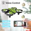 Cheerwing CW10 Mini Drone, WiFi FPV Drone with Camera, RC Drone Toy with Auto Hovering, Voice Control view 4