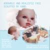 AISITE Reborn Baby Dolls Combination Package, Not Vinyl Dolls,Realistic Soft Silicone Newborn Baby Doll,Real Full Body Silicone Reborn Baby Dolls view 2