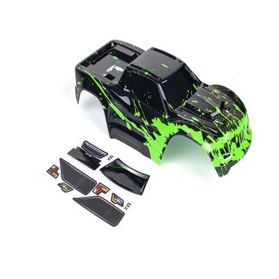 Custom Body Muddy Green Style Compatible for V1 Traxxas Maxx 1/10 4X4 4WD Truck Shell Cover(Truck not Included) MX-MG-01