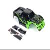 Custom Body Muddy Green Style Compatible for V1 Traxxas Maxx 1/10 4X4 4WD Truck Shell Cover(Truck not Included) MX-MG-01 view 1