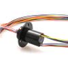 1PCS 2A 220VAC/DC Wind Power Dia.12.5mm Electrical Slip Ring with 2/4/6/8/12/18 Signal Circuit Rotaty Brush Collector Conductive Contact Joint for RC Model Airplane Tank Excavator(Dia 12.5mm 12CH 2A) view 1