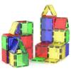 PicassoTiles Magnetic Brick Tiles STEM Creative Magnetic Tiles Building Block Set Building Brick Construction Toy Socket Spikes Toys Accessory Educational Imaginative Learning Kit Stacking Set view 1