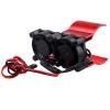 RC Motor Fan Radiator Aluminum Heat Sink Twin Cooling Fans Thermal Sensor for 1/10 RC Car 540/550 Traxxas Axial Redcat HSP HPI Wltoys Himoto Tamiya (Red) view 1