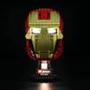 Brick Shine GC Light Kit for Marvel Iron Man Helmet 76165 (Model Set is not Included) (Classic) view 1