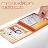 Magnetic Hangman Board Game for Kids Ages 4-10 - Reusable Travel Toys with - Airplane Educational Road Trip Essentials Screen-Free Learning,Easter Gift view 2