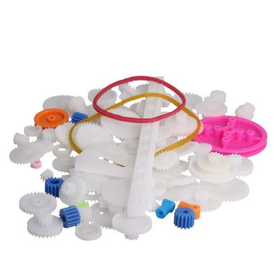 Heyiarbeit 85 Type Plastic Gear Set DIY Gear Assortment Accessories Set for DC Motor DIY Model Toys