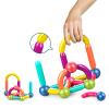 BESTYMXY Magnetic Stick, Magnetic Balls and Rods Set, Building Sticks Blocks, Magnetic Blocks, STEM Stacking Magnetic Toys Magnet Educational Toys for Kids Boys and Girls (42 PCS) view 3