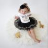 Luke and Lulu Young Wild and Three 3rd Birthday Outfit for Girls - Headband Set - Young Wild and Three Theme Party Dress view 3