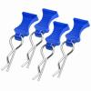 Hobbyfire 4-Pack Universal RC Body Clips with Tabs, Metal Handled Clips for 1/12 1/10 1/8 RC Cars and Trucks, Heavy Duty Body Mounting Clips Shell Replacement (Navy Blue) view 1