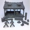 HERO Creations Lumber Mill RPG - Dungeons and Dragons - DND - Pathfinder - Diorama - Figurine Miniature (Gray/Unpainted) view 1