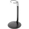 Plymor DSP-70B Black Adjustable Doll Stand, fits 12, 13, 14, 15, 16, and 17 inch Dolls or Action Figures, Waist is 2.25" - 2.75" wide, 6" - 8" around, Pack of 3 view 1