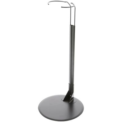 Plymor DSP-15B Black Adjustable Doll Stand, fits 25, 26, 27, 28, 29, 30, 31, 32, 33, and 34 inch Dolls, Waist is 3.75" - 5" wide, 11" - 13" around, Pack of 2
