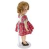 Plymor DSP-60W White Adjustable Doll Stand, fits 10, 11, 12, 13, and 14 inch Dolls or Action Figures, Waist is 2" - 2.5" wide, 5.5" - 7" around, Pack of 3 view 2