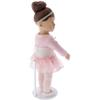 Plymor DSP-90W White Adjustable Doll Stand, fits 15, 16, 17, 18, 19, 20, and 21 inch Dolls, Waist is 3" - 4" wide, 8" - 11" around, Pack of 6 view 3