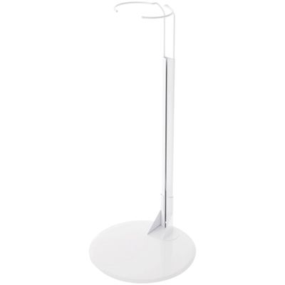 Plymor DSP-15W White Adjustable Doll Stand, fits 25, 26, 27, 28, 29, 30, 31, 32, 33, and 34 inch Dolls, Waist is 3.75" - 5" wide, 11" - 13" around, Pack of 2