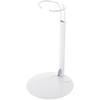 Plymor DSP-70W White Adjustable Doll Stand, fits 12, 13, 14, 15, 16, and 17 inch Dolls or Action Figures, Waist is 2.25" - 2.75" wide, 6" - 8" around, Pack of 12 view 1