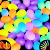 JOYIN 100 Pcs Easter Eggs with 150 Pcs Mini Glow Sticks for Kids Glow-in-The-Dark Basket Stuffers Fillers Gift, Easter Eggs Hunt Game Party Favors Classroom Decorations Supplies view 1