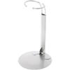 Plymor DSP-60S Silver Adjustable Doll Stand, fits 10, 11, 12, 13, and 14 inch Dolls or Action Figures, Waist is 2" - 2.5" wide, 5.5" - 7" around view 1