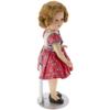 Plymor DSP-60S Silver Adjustable Doll Stand, fits 10, 11, 12, 13, and 14 inch Dolls or Action Figures, Waist is 2" - 2.5" wide, 5.5" - 7" around view 2