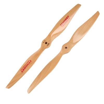128 RC Propeller RC Plane Model Aircraft Prop Beechwood